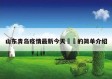 山东青岛疫情最新今天㊙️的简单介绍
