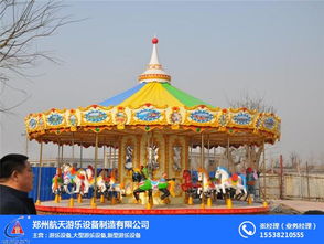 公园转盘上的惊险之旅,一位男子的非凡旋转体验 公园转盘上的惊险之旅,一位男子的非凡旋转体验